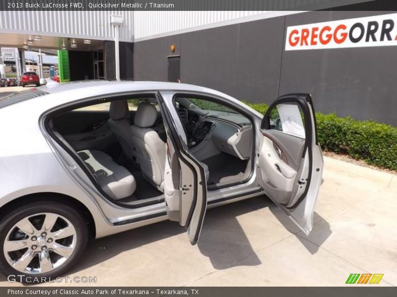 Quicksilver Metallic / Titanium 2013 Buick LaCrosse FWD