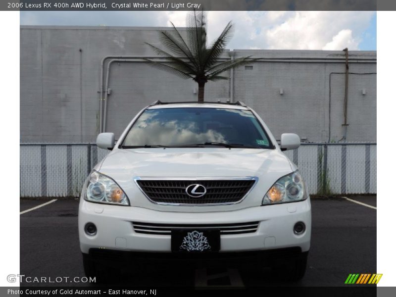 Crystal White Pearl / Light Gray 2006 Lexus RX 400h AWD Hybrid
