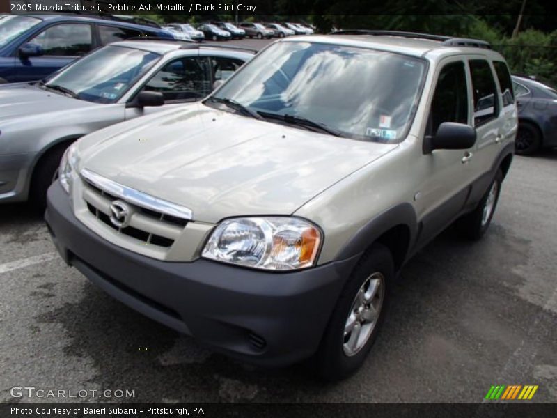 Pebble Ash Metallic / Dark Flint Gray 2005 Mazda Tribute i