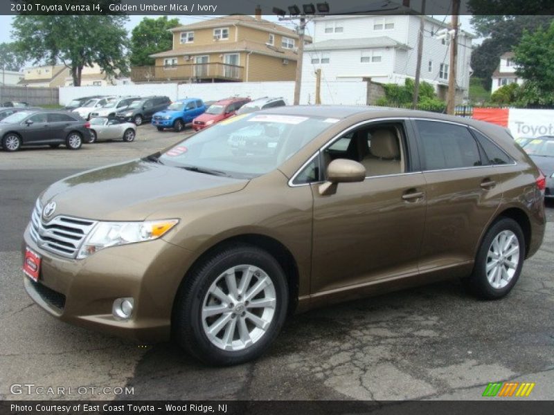 Golden Umber Mica / Ivory 2010 Toyota Venza I4