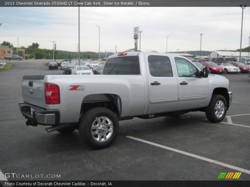Silver Ice Metallic / Ebony 2013 Chevrolet Silverado 3500HD LT Crew Cab 4x4