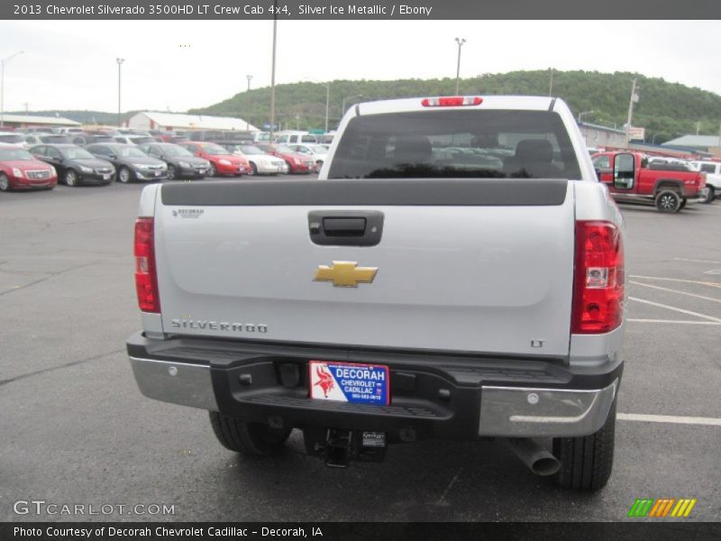 Silver Ice Metallic / Ebony 2013 Chevrolet Silverado 3500HD LT Crew Cab 4x4