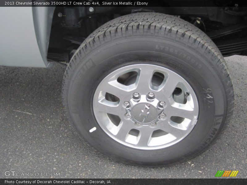 Silver Ice Metallic / Ebony 2013 Chevrolet Silverado 3500HD LT Crew Cab 4x4