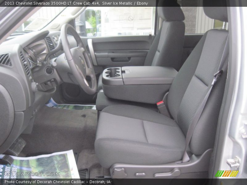 Silver Ice Metallic / Ebony 2013 Chevrolet Silverado 3500HD LT Crew Cab 4x4