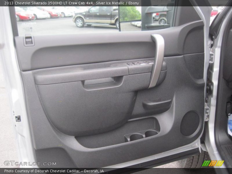 Silver Ice Metallic / Ebony 2013 Chevrolet Silverado 3500HD LT Crew Cab 4x4