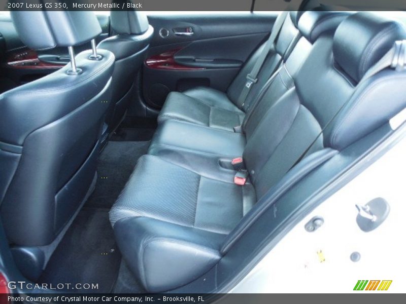 Mercury Metallic / Black 2007 Lexus GS 350