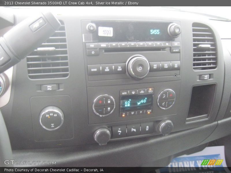 Silver Ice Metallic / Ebony 2013 Chevrolet Silverado 3500HD LT Crew Cab 4x4