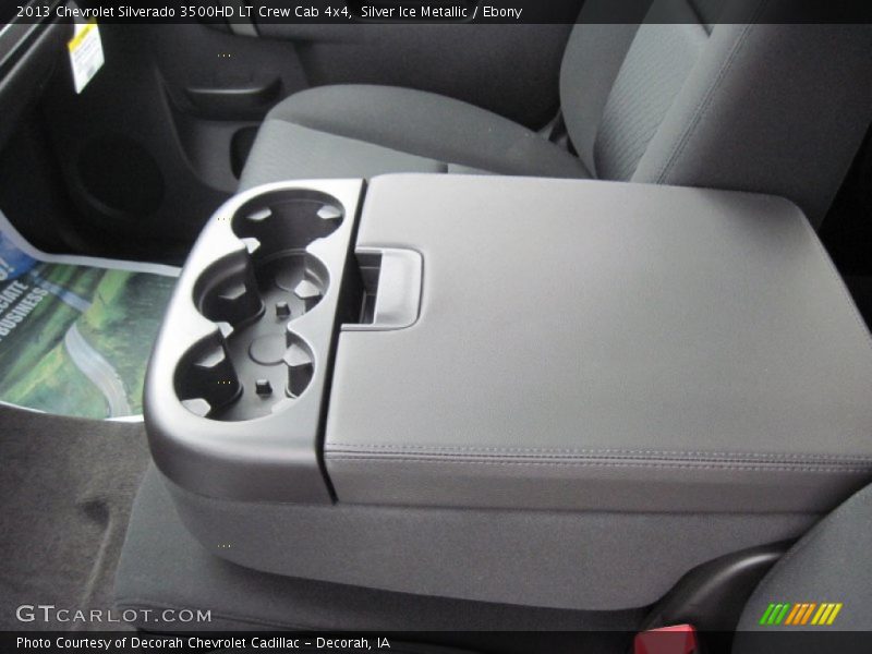 Silver Ice Metallic / Ebony 2013 Chevrolet Silverado 3500HD LT Crew Cab 4x4
