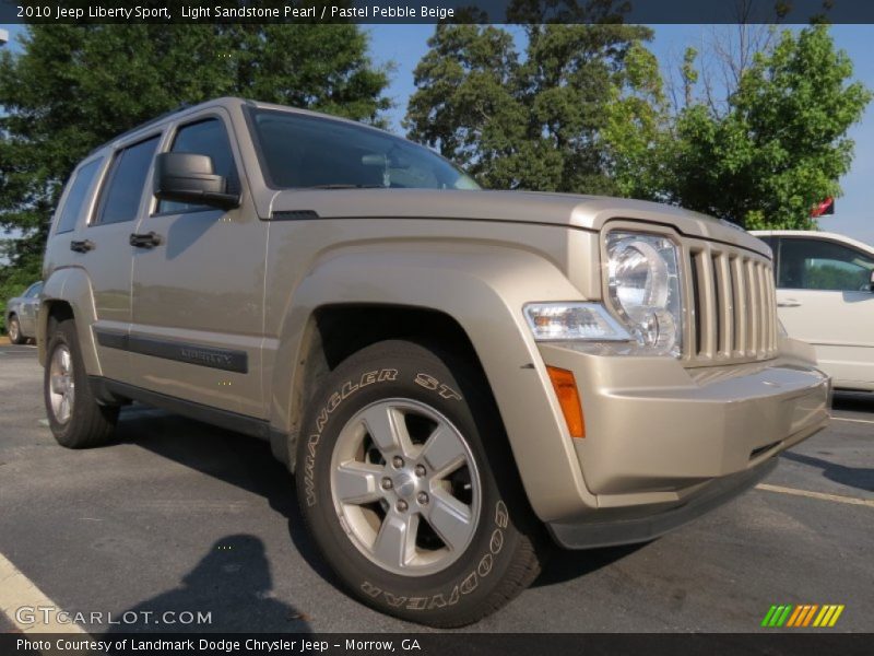 Light Sandstone Pearl / Pastel Pebble Beige 2010 Jeep Liberty Sport