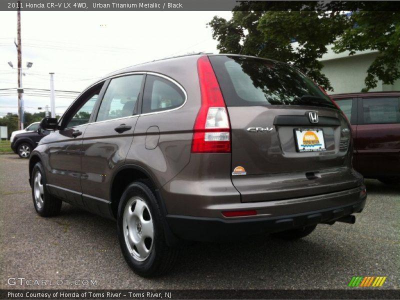 Urban Titanium Metallic / Black 2011 Honda CR-V LX 4WD