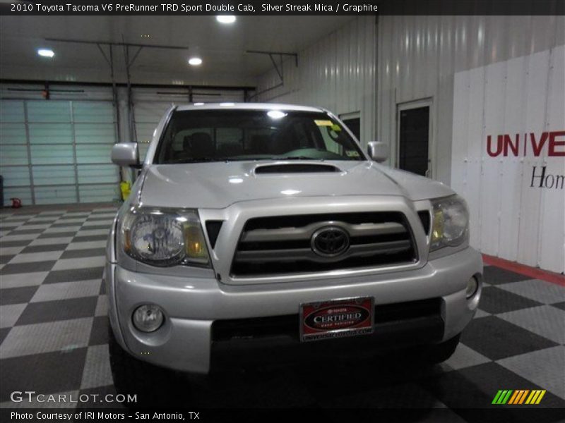 Silver Streak Mica / Graphite 2010 Toyota Tacoma V6 PreRunner TRD Sport Double Cab