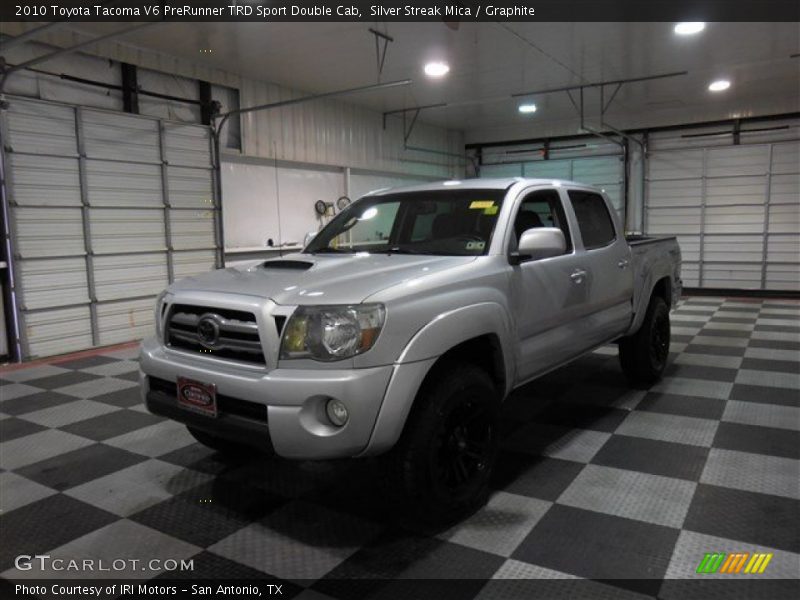 Silver Streak Mica / Graphite 2010 Toyota Tacoma V6 PreRunner TRD Sport Double Cab