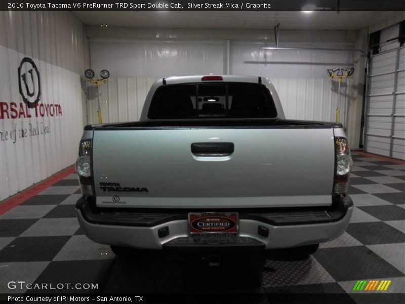 Silver Streak Mica / Graphite 2010 Toyota Tacoma V6 PreRunner TRD Sport Double Cab