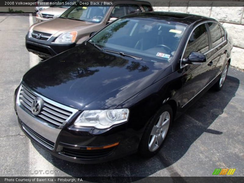 Deep Black / Black 2008 Volkswagen Passat Komfort Sedan