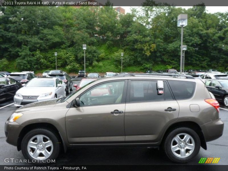  2011 RAV4 I4 4WD Pyrite Metallic