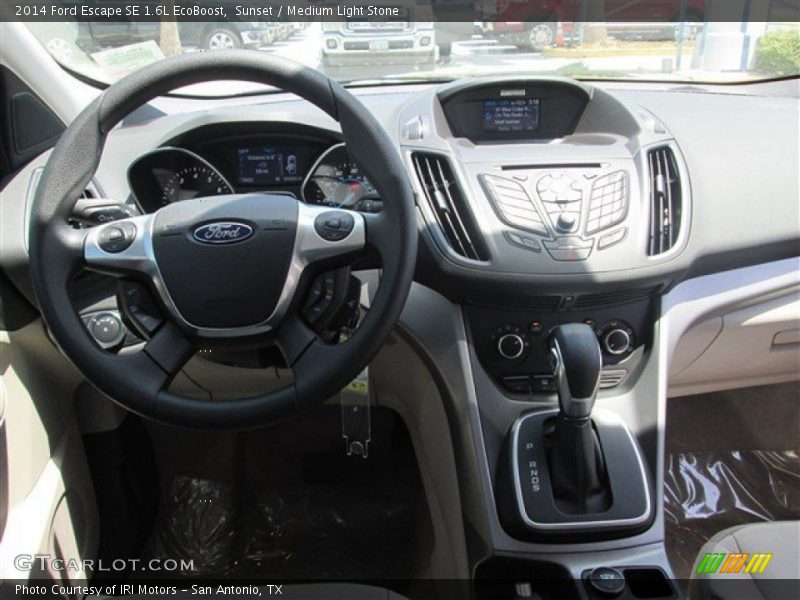 Sunset / Medium Light Stone 2014 Ford Escape SE 1.6L EcoBoost