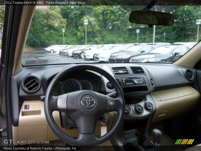 Dashboard of 2011 RAV4 I4 4WD