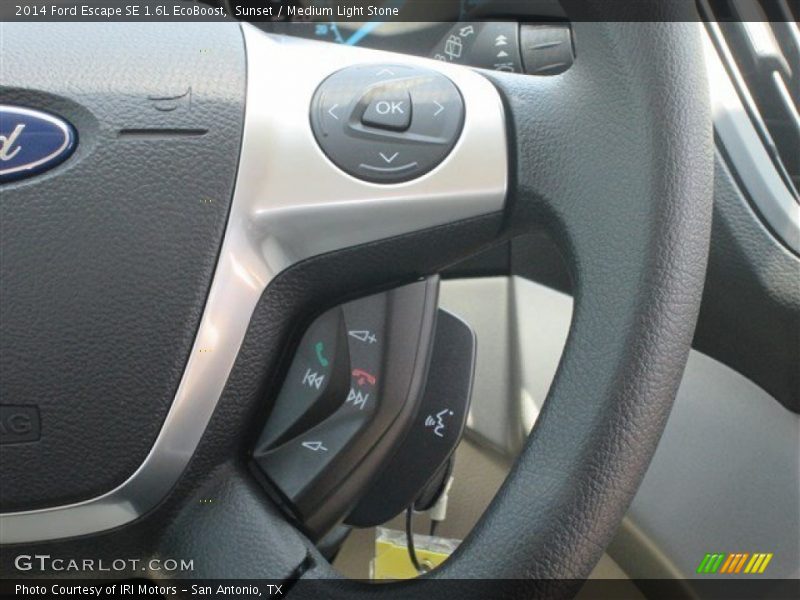 Sunset / Medium Light Stone 2014 Ford Escape SE 1.6L EcoBoost