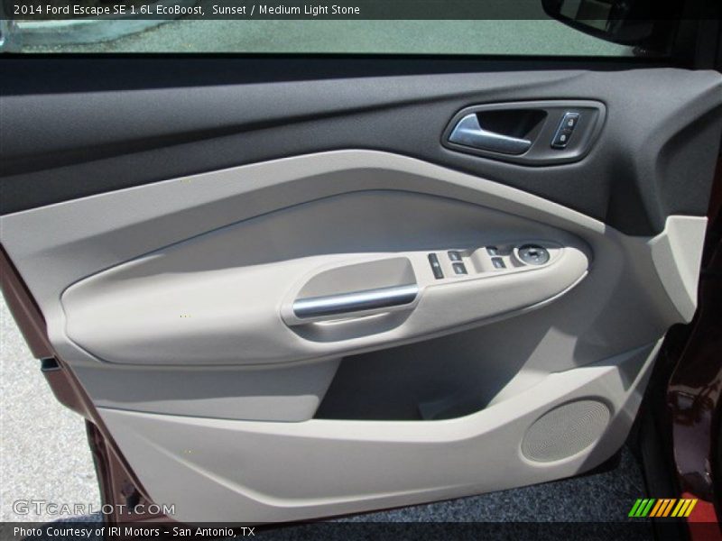 Sunset / Medium Light Stone 2014 Ford Escape SE 1.6L EcoBoost