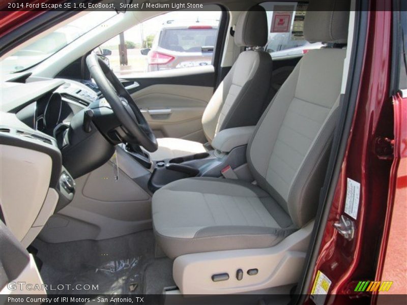 Sunset / Medium Light Stone 2014 Ford Escape SE 1.6L EcoBoost