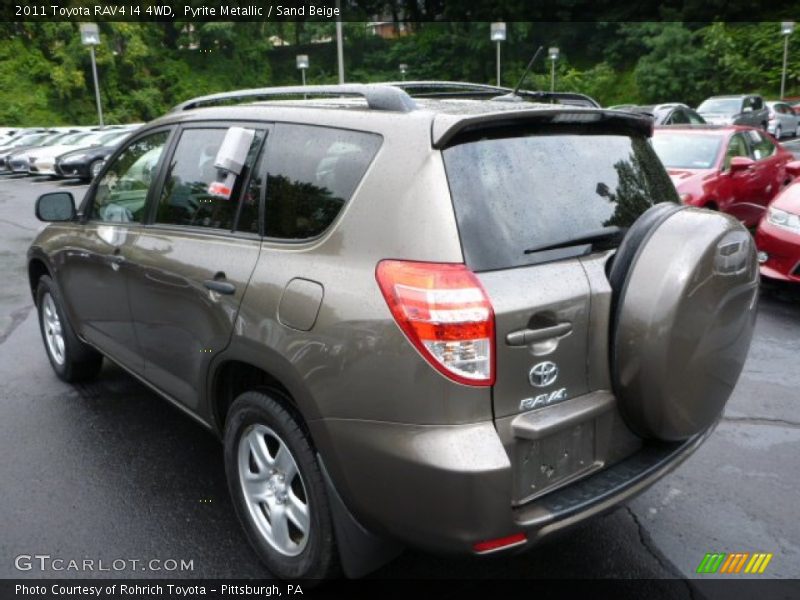 Pyrite Metallic / Sand Beige 2011 Toyota RAV4 I4 4WD