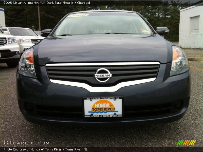 Dark Slate Metallic / Charcoal 2008 Nissan Altima Hybrid