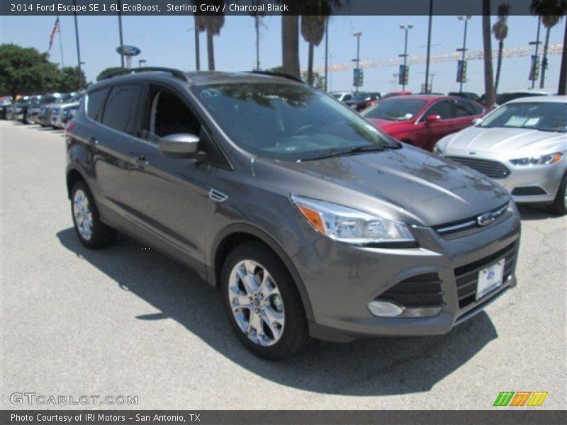 Sterling Gray / Charcoal Black 2014 Ford Escape SE 1.6L EcoBoost