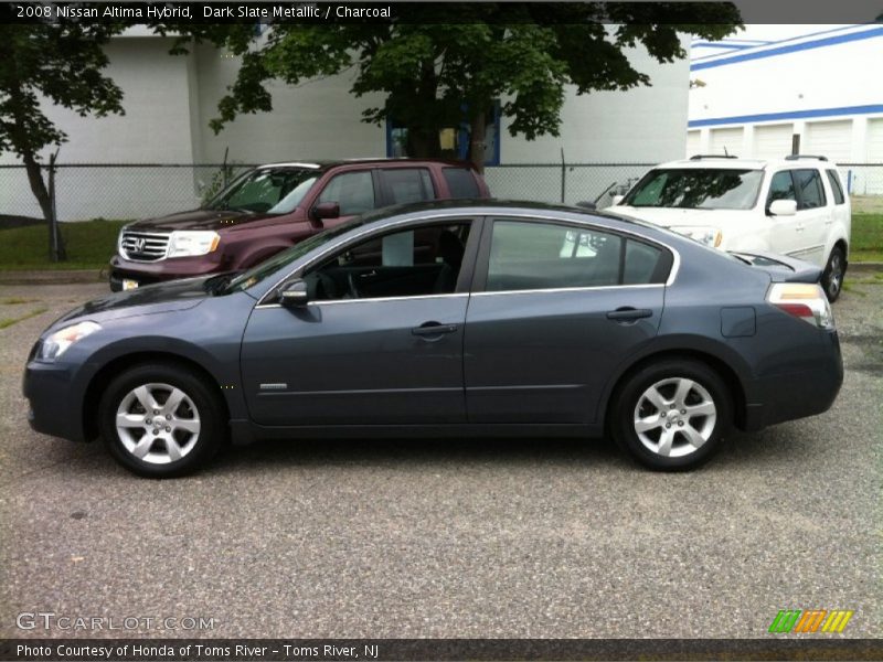 Dark Slate Metallic / Charcoal 2008 Nissan Altima Hybrid