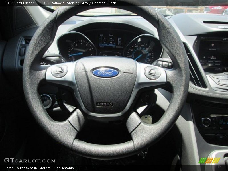 Sterling Gray / Charcoal Black 2014 Ford Escape SE 1.6L EcoBoost