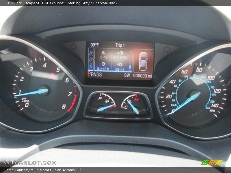 Sterling Gray / Charcoal Black 2014 Ford Escape SE 1.6L EcoBoost