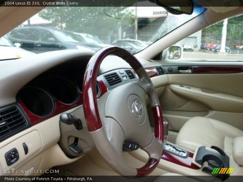 Crystal White / Ivory 2004 Lexus ES 330
