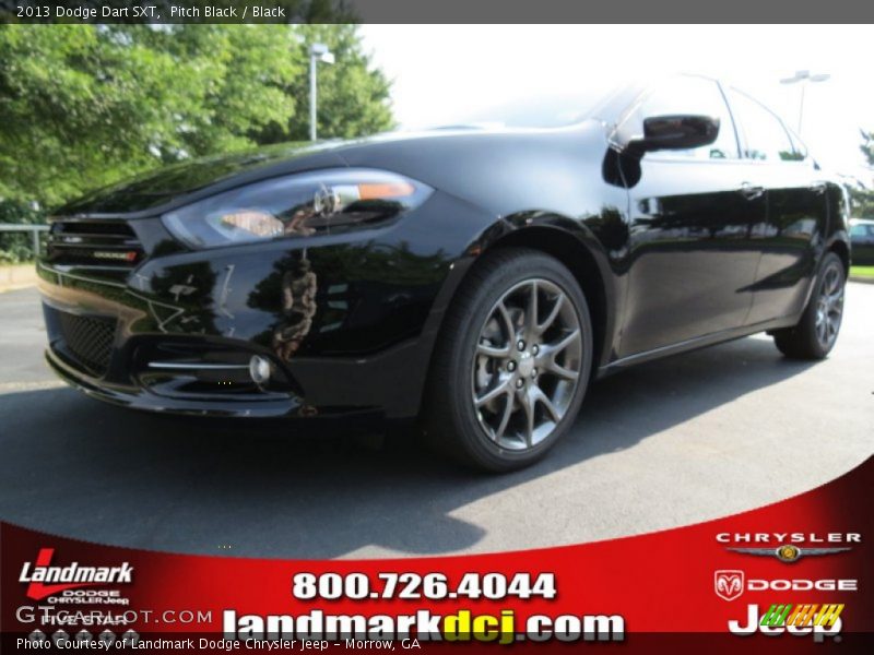 Pitch Black / Black 2013 Dodge Dart SXT