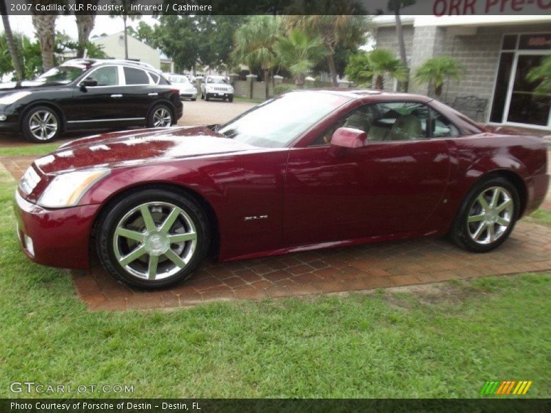 Infrared / Cashmere 2007 Cadillac XLR Roadster