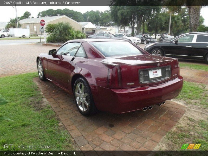 Infrared / Cashmere 2007 Cadillac XLR Roadster
