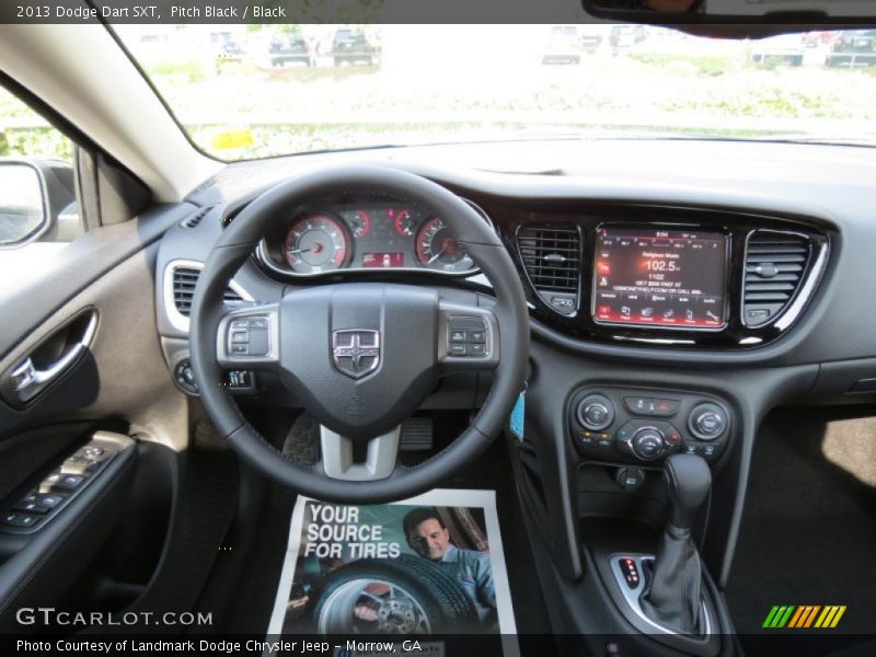 Pitch Black / Black 2013 Dodge Dart SXT