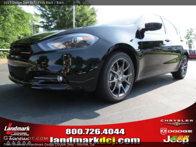 Pitch Black / Black 2013 Dodge Dart SXT
