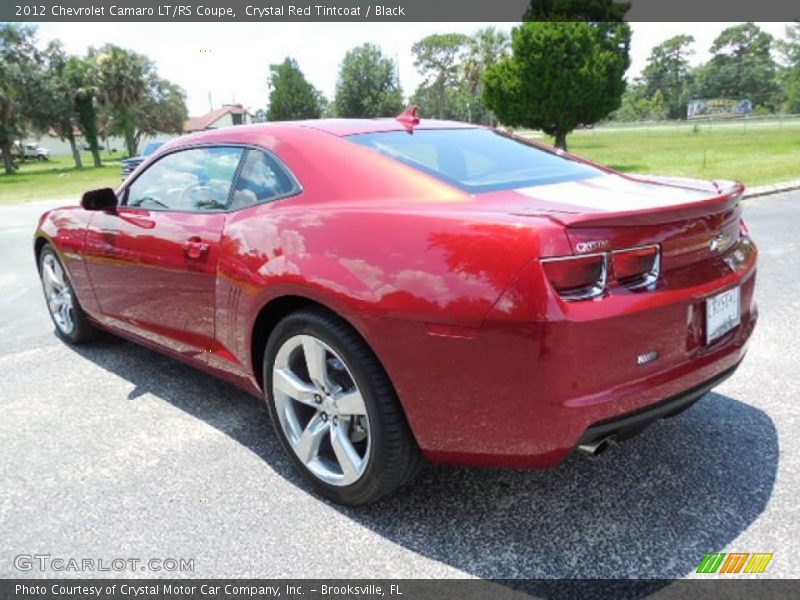 Crystal Red Tintcoat / Black 2012 Chevrolet Camaro LT/RS Coupe