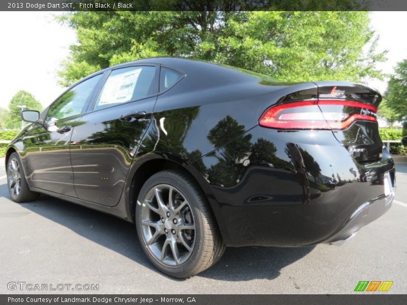 Pitch Black / Black 2013 Dodge Dart SXT