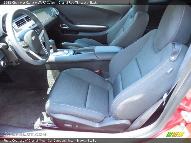 Crystal Red Tintcoat / Black 2012 Chevrolet Camaro LT/RS Coupe