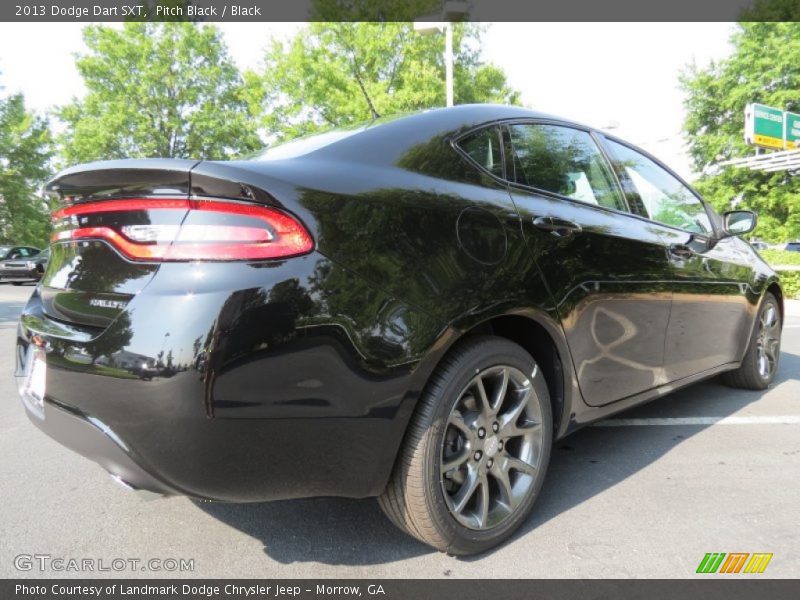 Pitch Black / Black 2013 Dodge Dart SXT