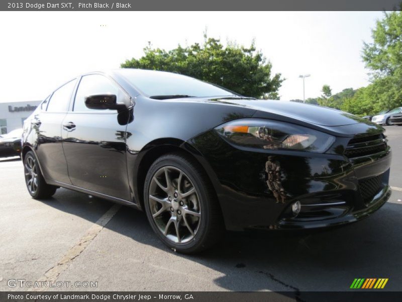 Pitch Black / Black 2013 Dodge Dart SXT