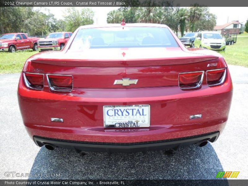 Crystal Red Tintcoat / Black 2012 Chevrolet Camaro LT/RS Coupe