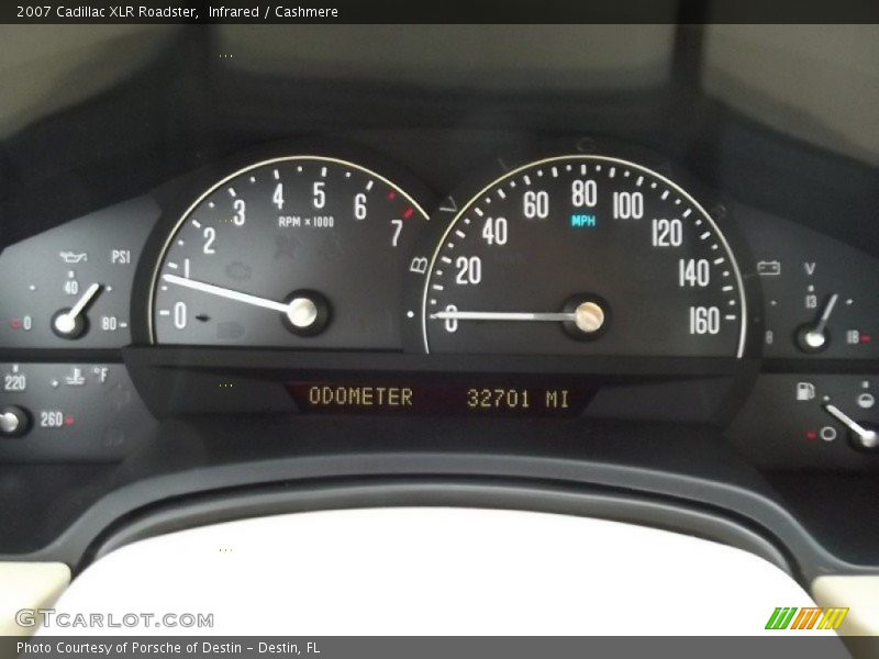  2007 XLR Roadster Roadster Gauges