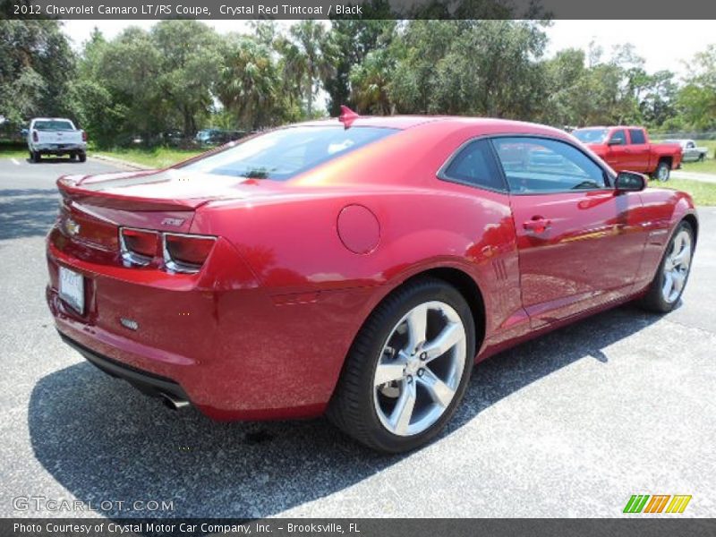 Crystal Red Tintcoat / Black 2012 Chevrolet Camaro LT/RS Coupe
