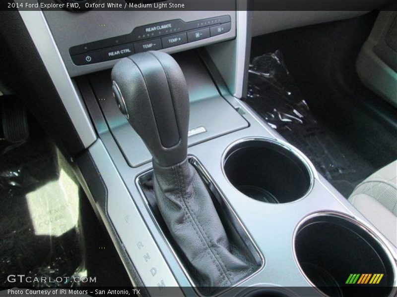 Oxford White / Medium Light Stone 2014 Ford Explorer FWD
