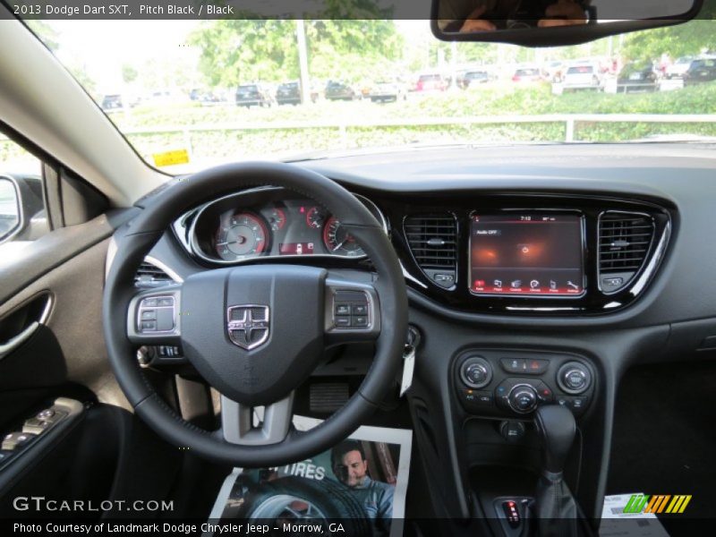 Pitch Black / Black 2013 Dodge Dart SXT