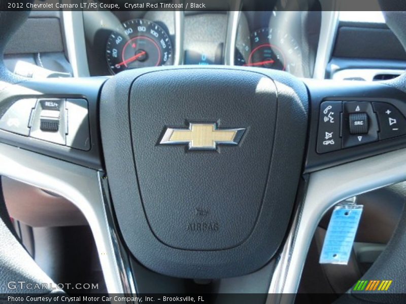 Crystal Red Tintcoat / Black 2012 Chevrolet Camaro LT/RS Coupe