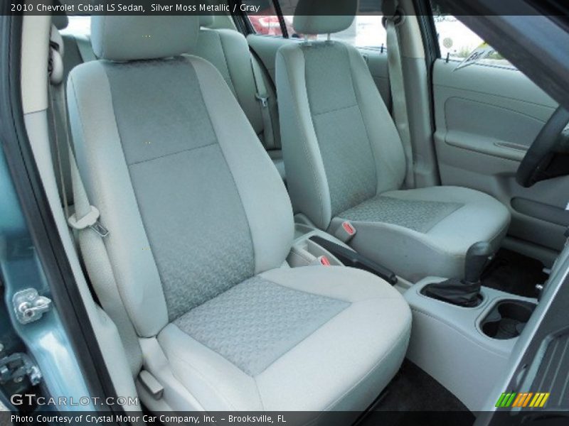 Silver Moss Metallic / Gray 2010 Chevrolet Cobalt LS Sedan