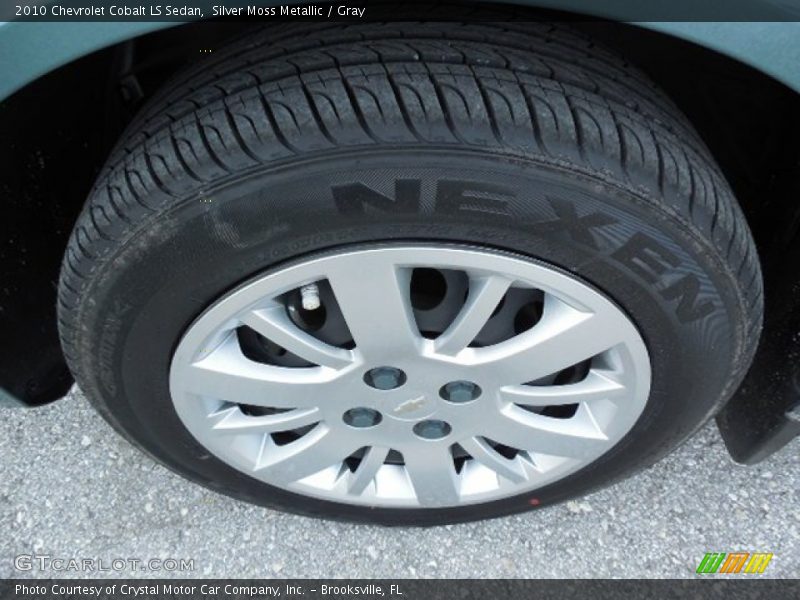 Silver Moss Metallic / Gray 2010 Chevrolet Cobalt LS Sedan