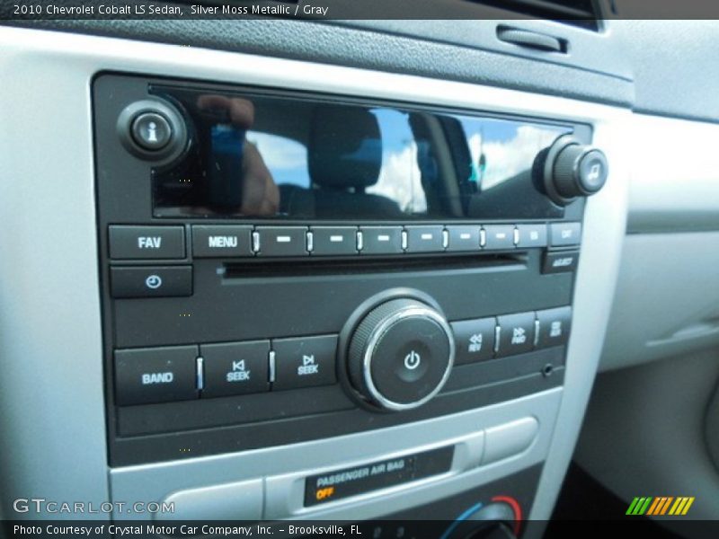 Silver Moss Metallic / Gray 2010 Chevrolet Cobalt LS Sedan